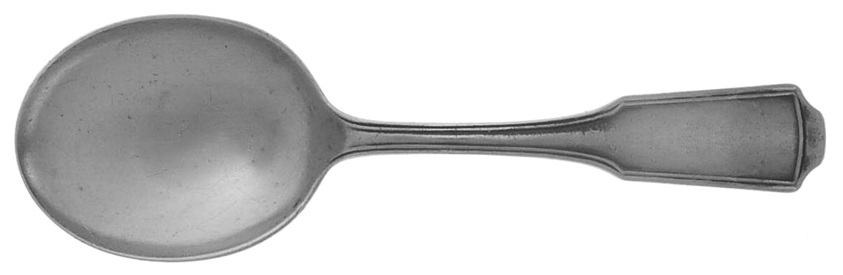 American Chippendale(Sterling, 1905) Straight Handle Baby Spoon by Frank Smith-1