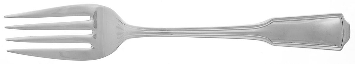 American Chippendale(Sterling, 1905) Dessert Fork by Frank Smith-1