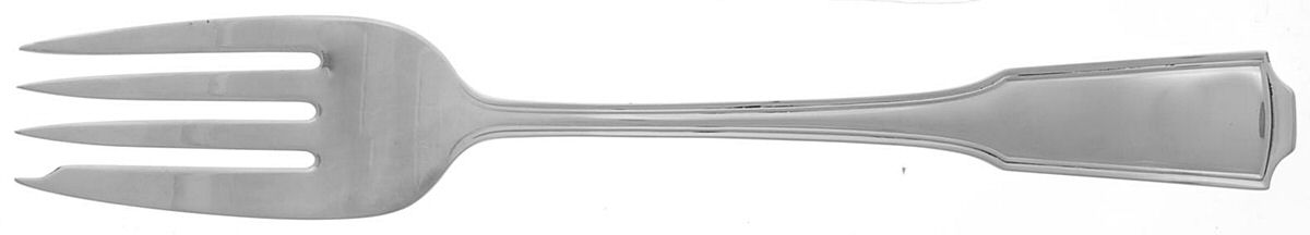 American Chippendale(Sterling, 1905) Individual Solid Fish Fork by Frank Smith-1
