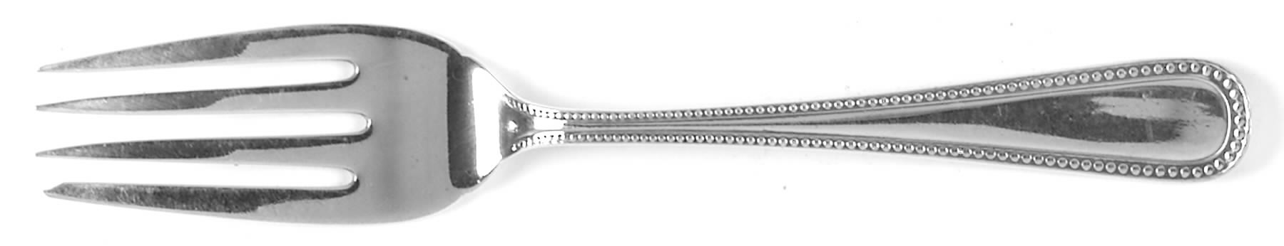 Bead (Sterling, 1917) Individual Salad Fork by Frank Smith-1