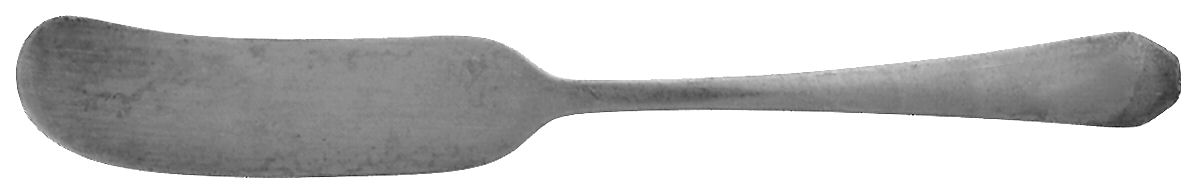 Bostonia (Sterling, 1914) Flat Handle Butter Spreader by Frank Smith-1
