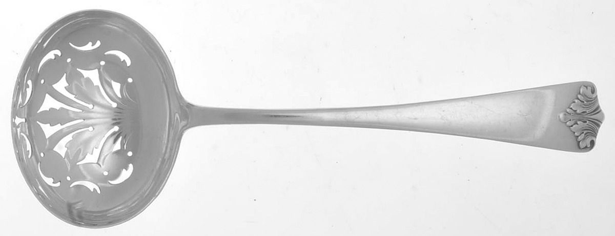 Chippendale-Old (Sterling, 1917) Large Confection Spoon by Frank Smith-1