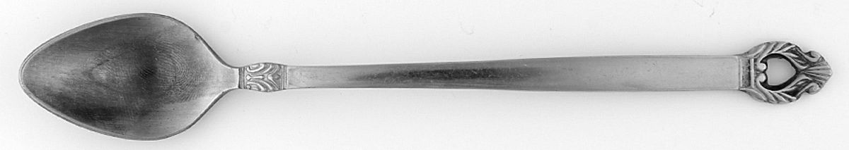 Erika (Stainless) Iced Tea Spoon by F B Rogers-1