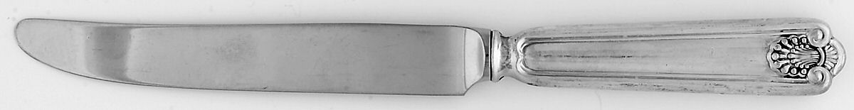Fiddle Shell-Alden (Sterling, 1914, No Monos) New French Hollow Knife by Frank Smith-1