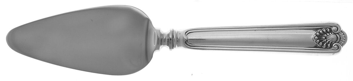 Fiddle Shell-Alden (Sterling, 1914, No Monos) Cheese Server with Stainless Blade by Frank Smith-1