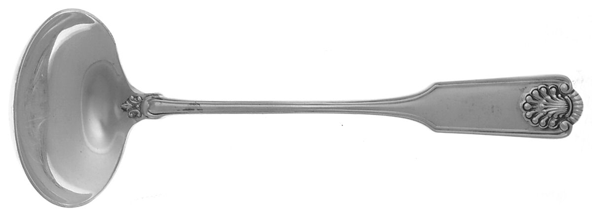 Fiddle Shell-Alden (Sterling, 1914, No Monos) Ladle-Cream/Solid Piece-Small by Frank Smith-1