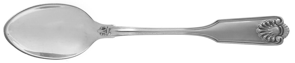 Fiddle Shell-Alden (Sterling, 1914, No Monos) Demitasse Spoon by Frank Smith-1