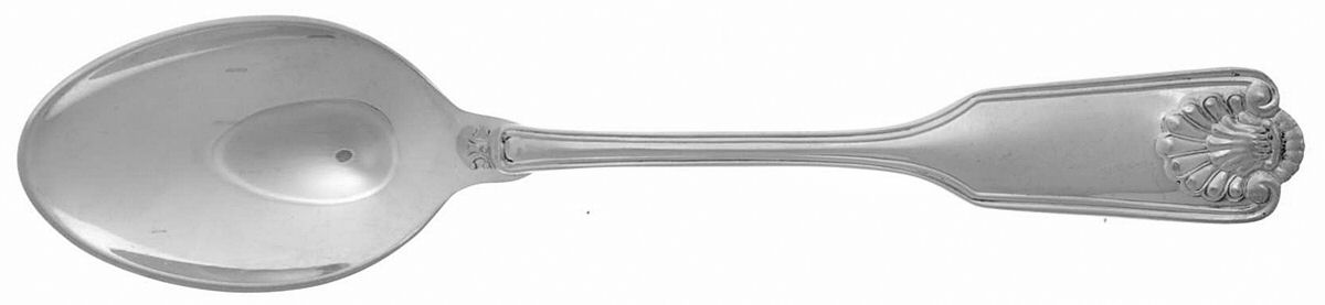 Fiddle Shell-Alden (Sterling, 1914, No Monos) Teaspoon by Frank Smith-1