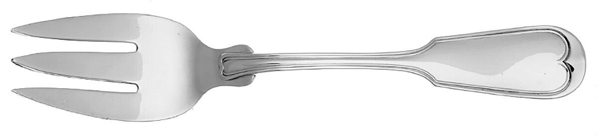 Fiddle Thread (Sterling, 1902, No Monos) Pastry Fork by Frank Smith-1