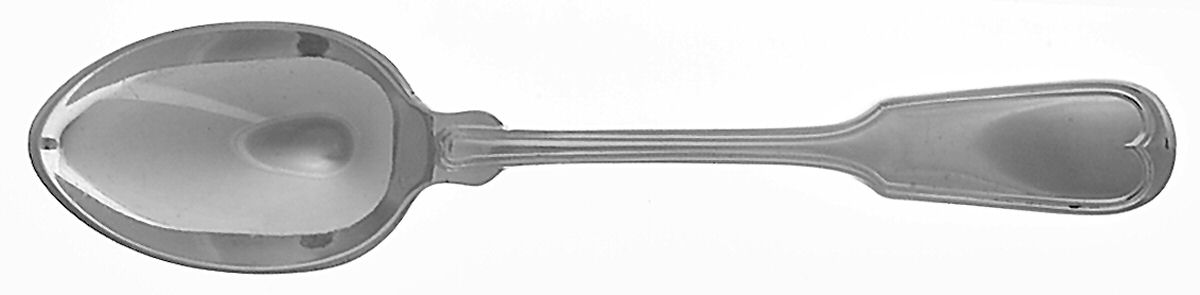 Fiddle Thread (Sterling, 1902, No Monos) Demitasse Spoon by Frank Smith-1