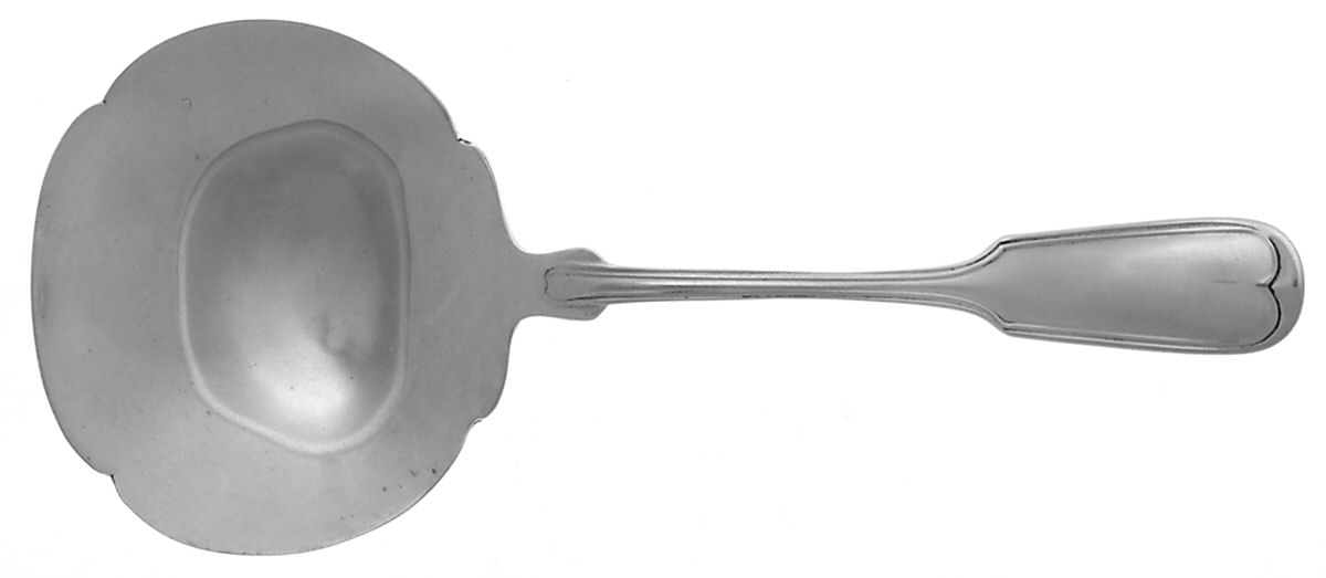 Fiddle Thread (Sterling, 1902, No Monos) Solid Bon Bon Spoon by Frank Smith-1