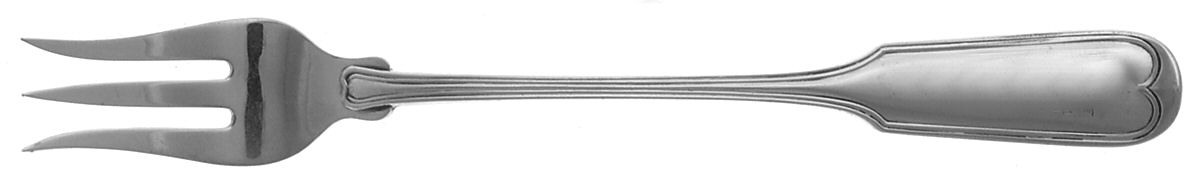 Fiddle Thread (Sterling, 1902, No Monos) Cocktail/Seafood Fork by Frank Smith-1