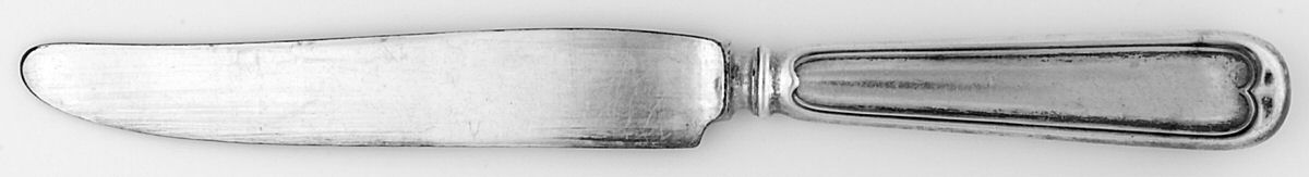 Fiddle Thread (Sterling, 1902, No Monos) New French Hollow Knife with Bolster by Frank Smith-1