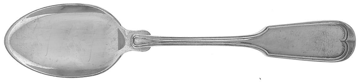 Fiddle Thread (Sterling, 1902, No Monos) Five O'Clock Teaspoon by Frank Smith-1