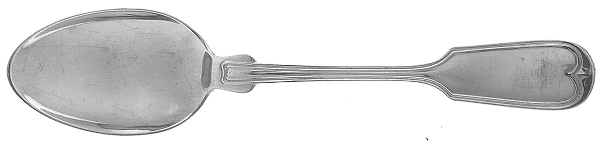 Fiddle Thread (Sterling, 1902, No Monos) Dessert/Oval Soup Spoon by Frank Smith-1