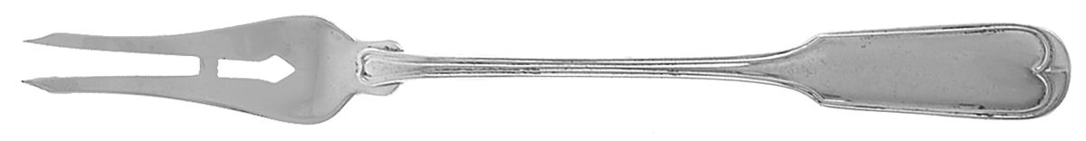 Fiddle Thread (Sterling, 1902, No Monos) Old Style Pickle Fork by Frank Smith-1