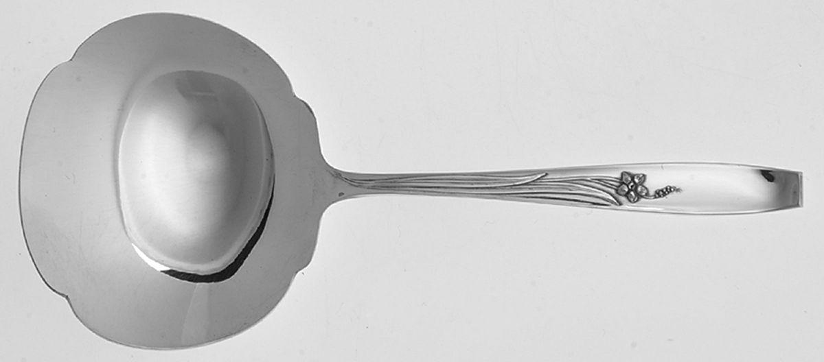 Mayfair (Sterling, 1951) Solid Bon Bon Spoon by Frank Smith-1