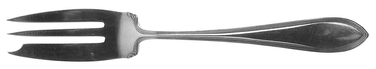 Pilgrim (Sterling, 1909) Individual Pie Fork by Frank Smith-1