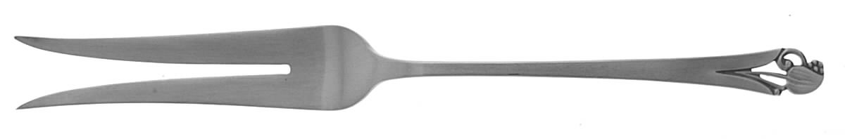 Woodlily (Sterling, 1945, Satin) Small Chipped Beef Fork by Frank Smith-1