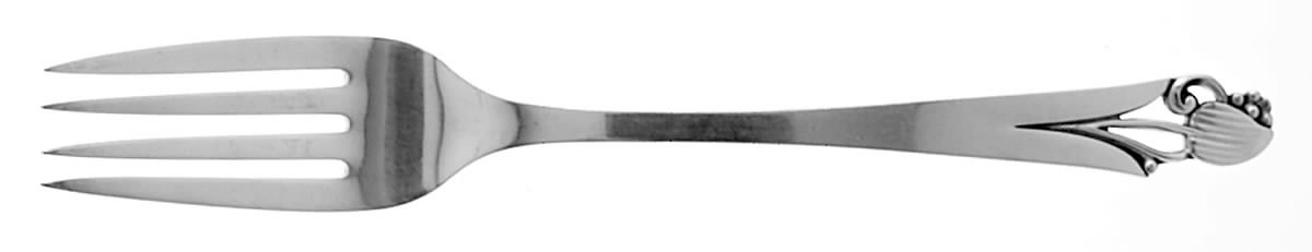 Woodlily (Sterling, 1945, Satin) Fork by Frank Smith-1