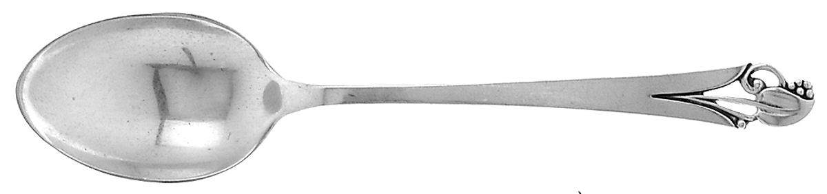 Woodlily (Sterling, 1945, Satin) Demitasse Spoon by Frank Smith-1