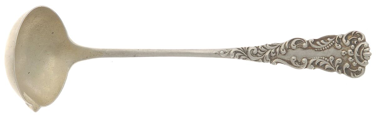 FES12 (Sterling) Solid Piece Cream Ladle by Fessenden-1