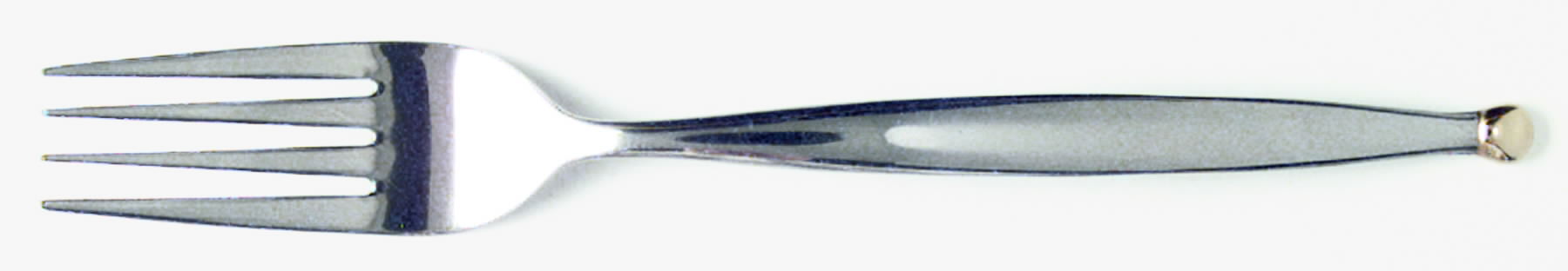 Dot-Gold (Stainless, Gold Acct) Fork by Farberware-1