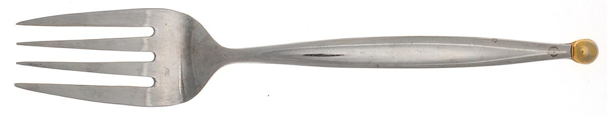 Dot-Gold (Stainless, Gold Acct) Individual Salad Fork by Farberware-1