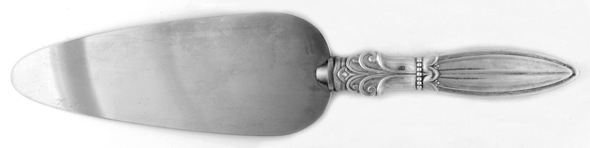FWS6 (Sterling) Pie Server with Stainless Blade by Frank Whiting-1