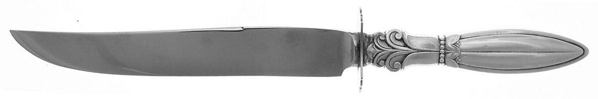 FWS6 (Sterling) Small Steak Carving Knife with Stainless Blade by Frank Whiting-1