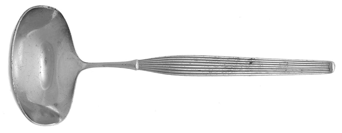 Savoy (Silverplate) Solid Gravy Ladle by Frigast-1