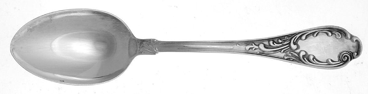 FRV1 (Silverplate) Place/Oval Soup Spoon by Fritz Voos-1