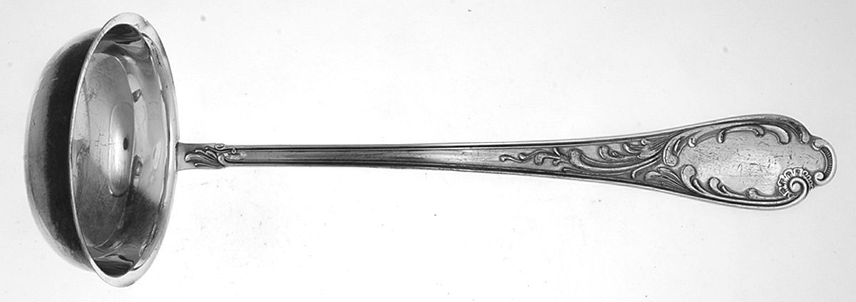 FRV1 (Silverplate) Punch Ladle Solid Piece by Fritz Voos-1