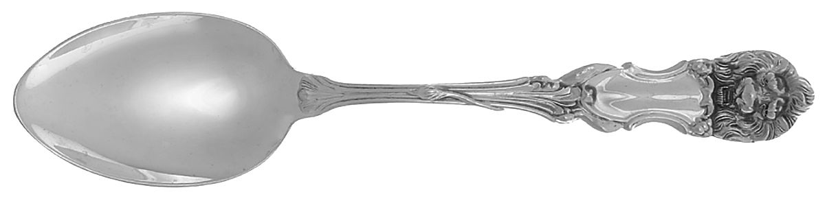 Lion (Sterling, New) Dessert/Oval Soup Spoon by Frank Smith-1