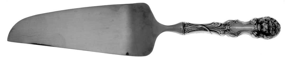 Lion (Sterling, New) Pie & Cake Server with Stainless Blade by Frank Smith-1