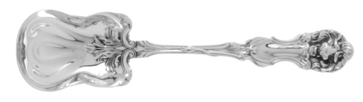 Lion (Sterling, New) Sugar Shell Spoon by Frank Smith-1