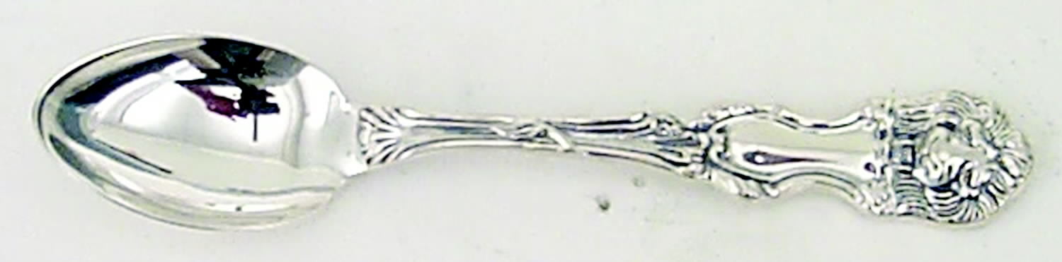 Lion (Sterling, New) Demitasse Spoon by Frank Smith-1