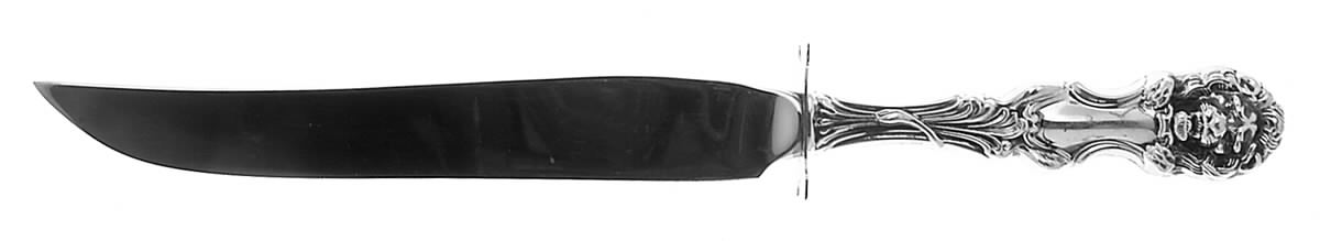 Lion (Sterling, New) Small Steak Carving Knife with Stainless Blade by Frank Smith-1