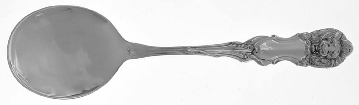 Lion (Sterling, New) Round Bowl Soup Spoon (Gumbo) by Frank Smith-1