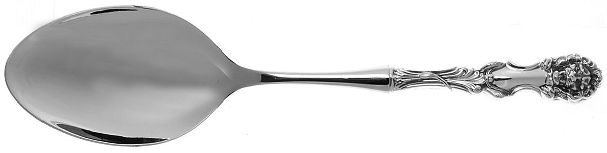 Lion (Sterling, New) Dressing Spoon with Stainless Bowl by Frank Smith-1