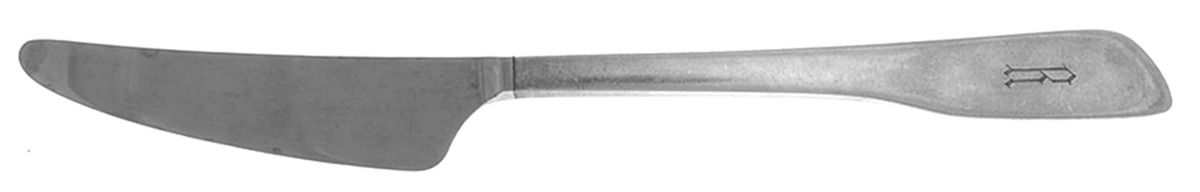 Gazelle (Sterling) Monogram New French Hollow Knife by Frigast-1