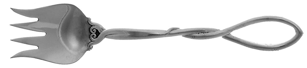 FWS7 (Sterling) Large Ramekin Fork by Frank Whiting-1