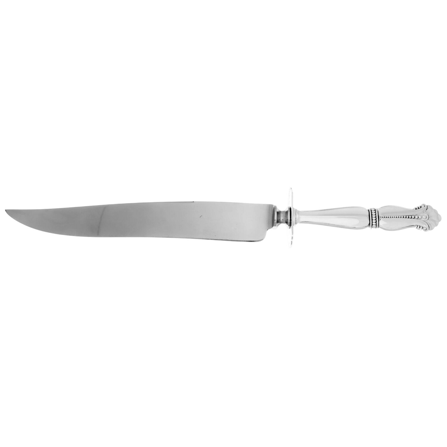 Nightingale (Sterling) Large Stainless Blade Roast Carving Knife by Frank Whiting-1