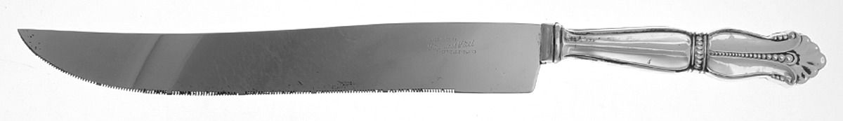 Nightingale (Sterling) Knife-Carving/Sm-Stn Bld/Steak by Frank Whiting-1