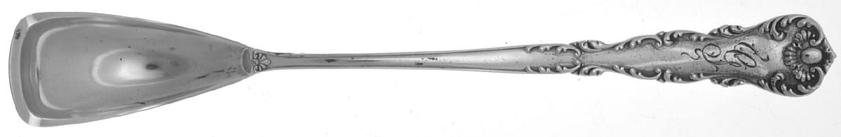 Neapolitan-Kings Court (Sterling, 1895, Monos) Large Horseradish Serving Spoon by Frank Whiting-1