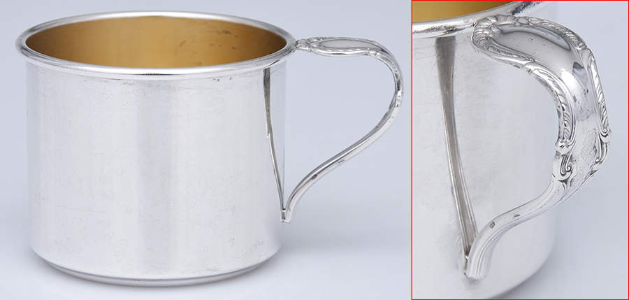 Southern Colonial (Sterling, 1945, Hollowware) Baby Cup by Fine Arts-1