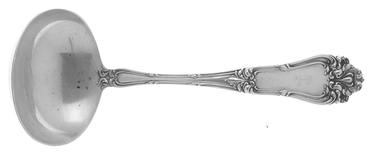 Champlain (Sterling, 1915) Solid Gravy Ladle by Frank Whiting-1