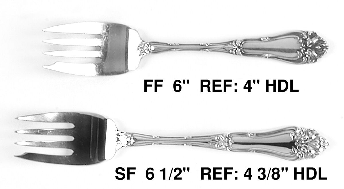 Champlain (Sterling, 1915) Individual Solid Fish Fork by Frank Whiting-1