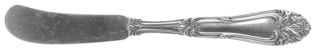 Champlain (Sterling, 1915) Flat Handle Butter Spreader by Frank Whiting-1