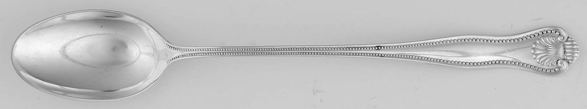 Newport Shell (Sterling, 1910) Iced Tea Spoon by Frank Smith-1